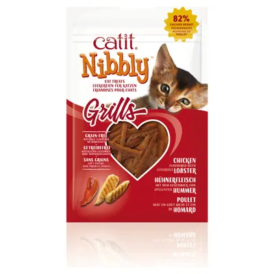 Catit Nibbly Grills mit Hühnchen & Hummer 30 g Catit Nibbly Grills mit Hühnchen & Hummer 30 g
