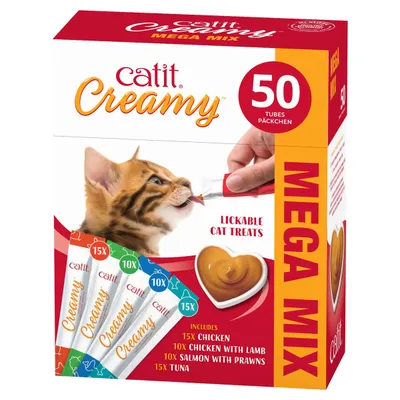Catit Creamy Multipack 50 x 10 g Catit Creamy Multipack 50 x 10 g
