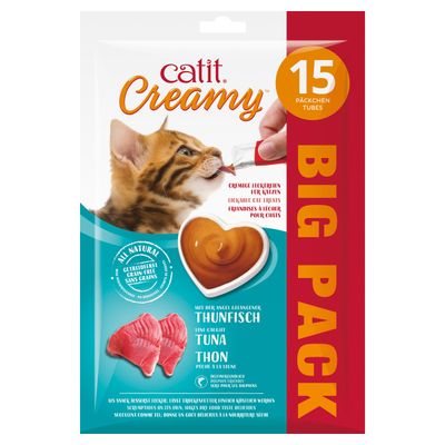 Catit Creamy Thunfisch Bigpack 15 x 10 g