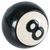 Coockoo Snackball Eight schwarz/weiß