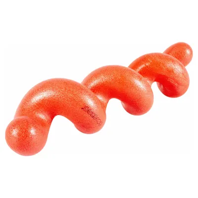 Coockoo Hundespielzeug Squiggle rot Coockoo Hundespielzeug Squiggle rot