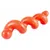 Coockoo Hundespielzeug Squiggle rot Coockoo Hundespielzeug Squiggle rot
