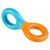 Coockoo Hundespielzeug Doodle blau/orange