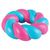 Coockoo Hundespielzeug Mallow Ring rosa/blau