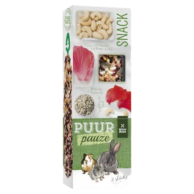 Witte Molen Puur pauze Sticks Hibiskus & Cashewnüsse 110 g Witte Molen Puur pauze Sticks Hibiskus & Cashewnüsse 110 g