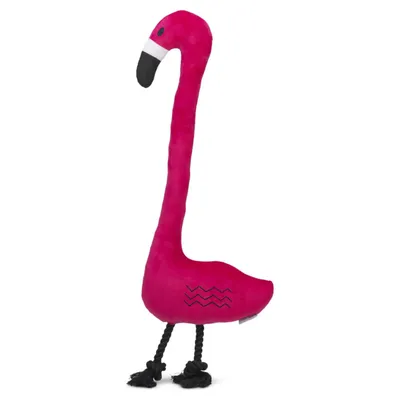 Beeztees Hundespielzeug Flamingo Fifi rosa Beeztees Hundespielzeug Flamingo Fifi rosa