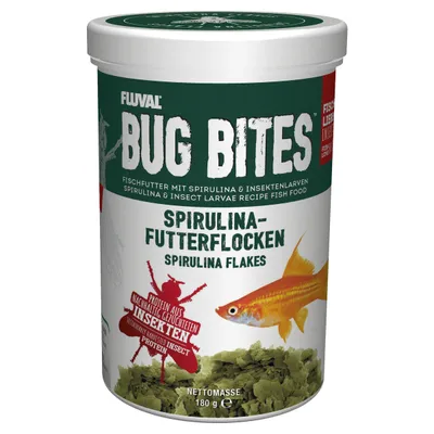 Fluval Bug Bites Spirulina Flakes Fluval Bug Bites Spirulina Flakes