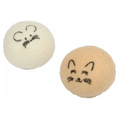 D&D Katzenspielzeug I Love Happy Cats Ball “Lara“ aus Filz D&D Katzenspielzeug I Love Happy Cats Ball “Lara“ aus Filz