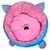 Pettimania Katzenbett mit Ohren rosa/blau