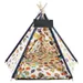Pettimania Tipi mit Eulenprint für Hunde