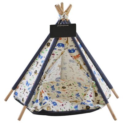 Pettimania Tipi mit Tierprint für Hunde