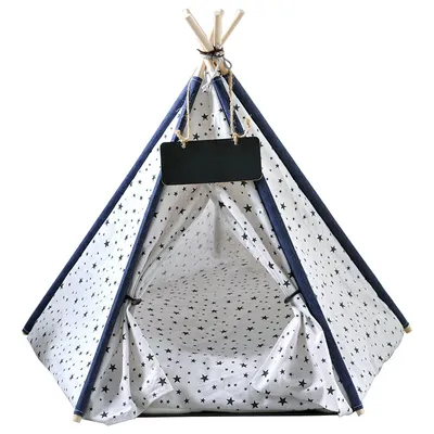 Pettimania Tipi mit Sternprint für Hunde Pettimania Tipi mit Sternprint für Hunde