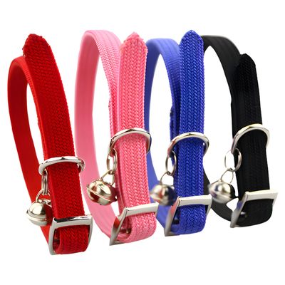 Pettimania Katzenhalsband Nylon mit Glöckchen und Schließe