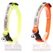 Duvo+ Reflektierendes Katzenhalsband mit Adresse neonfarben