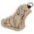 D&D Katzenspielzeug I Love Happy Cats "Sitting Cat" mit Glöckchen beige D&D Katzenspielzeug I Love Happy Cats "Sitting Cat" mit Glöckchen beige