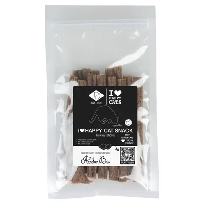 D&D Katzensnack I Love Happy Cats Truthahn-Sticks 70 g D&D Katzensnack I Love Happy Cats Truthahn-Sticks 70 g