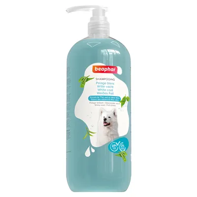 Beaphar Shampoo für weißes Fell 1 l Beaphar Shampoo für weißes Fell 1 l