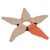 D&D Hundespielzeug Iceflower beige/orange