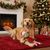Pettimania Hundespielzeug X-Mas Weihnachtshund aus Plüsch
