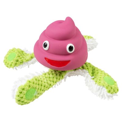 Duvo+ Hundespielzeug Octopus Plüsch/Latex violett/grün
