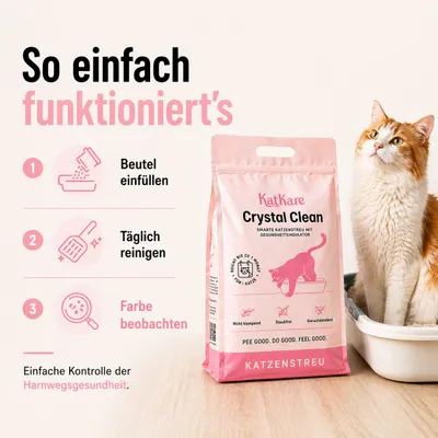 KatKare Cat Litter Crystal Clean KatKare Cat Litter Crystal Clean