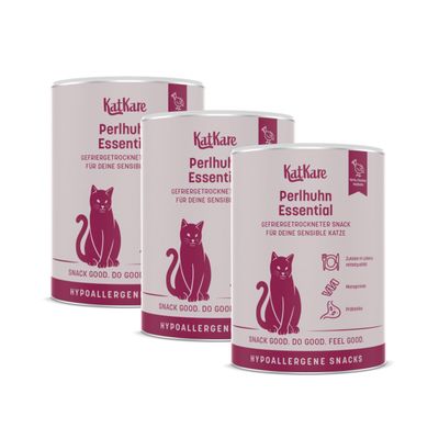 KatKare Cat Treats Perlhuhn Essential