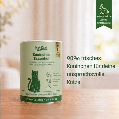 KatKare Cat Treats Kaninchen Essential