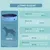 PawHut Piscina para Mascota Ø80x20 cm Azul