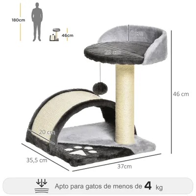PawHut Árbol para Gato