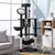 PawHut Árbol para Gato 64.5x50.5x153 cm Gris Oscuro PawHut Árbol para Gato 64.5x50.5x153 cm Gris Oscuro