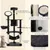 PawHut Árbol para Gato 64.5x50.5x153 cm Gris Oscuro PawHut Árbol para Gato 64.5x50.5x153 cm Gris Oscuro