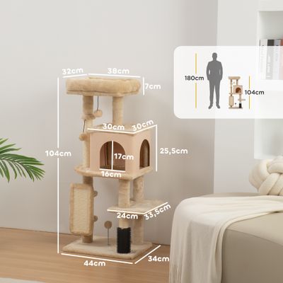 PawHut Árbol para Gato