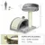 PawHut Árbol para Gato 35.5x37x46 cm Gris