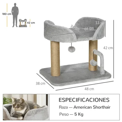PawHut Árbol para Gato