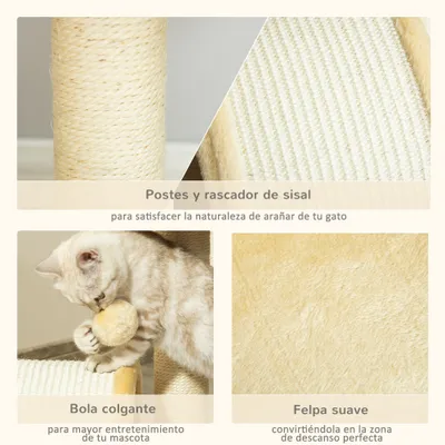 PawHut Árbol para Gato