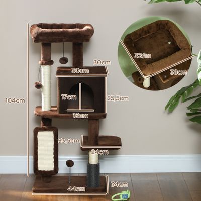PawHut Árbol para Gato