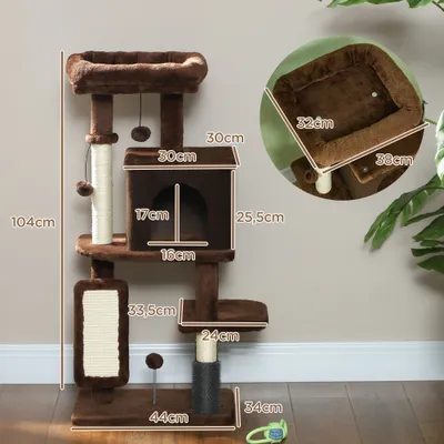 PawHut Árbol para Gato