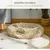 PawHut Cueva para Gato 78x69x22 cm Madera Natural PawHut Cueva para Gato 78x69x22 cm Madera Natural