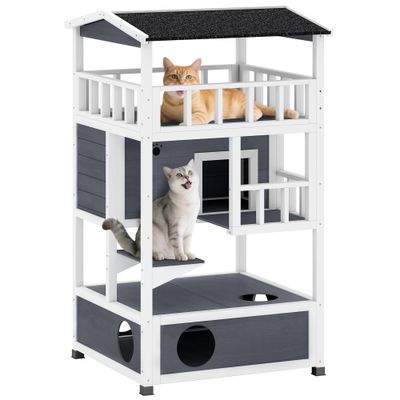 PawHut Caseta para Gato
