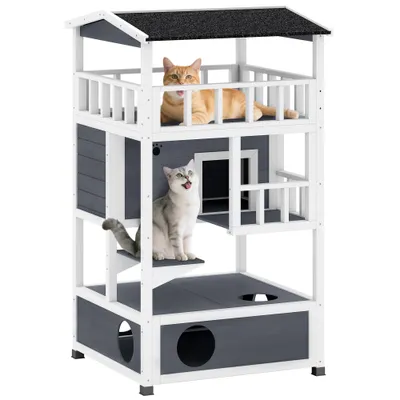 PawHut Caseta para Gato