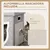PawHut Caseta para Gato 35.5x35.5x42.5 cm Gris PawHut Caseta para Gato 35.5x35.5x42.5 cm Gris