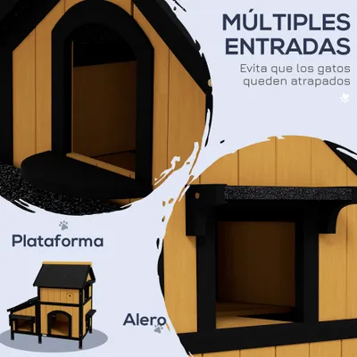 PawHut Casa para Gato PawHut Casa para Gato