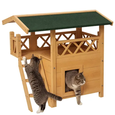PawHut Caseta para Gato