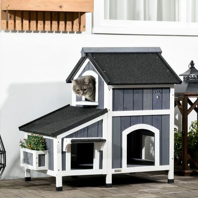 PawHut Caseta para Gato