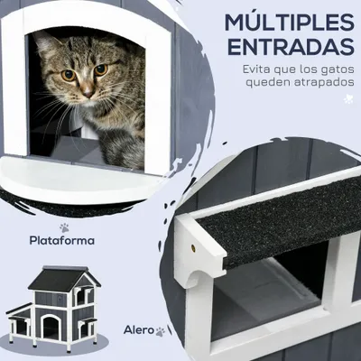PawHut Caseta para Gato