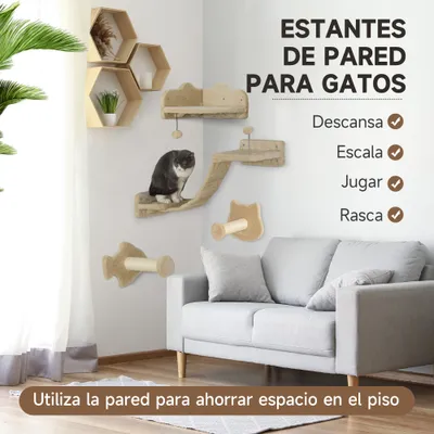 PawHut Estantes para Gato
