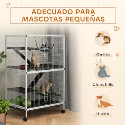 PawHut Jaula para Roedore