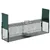 PawHut Trampa para Animales Vivo 100x25x28 cm Verde Oscuro PawHut Trampa para Animales Vivo 100x25x28 cm Verde Oscuro