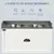 PawHut Comedero para Perro 60x30x36 cm Blanco