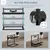 PawHut Comedero para Perro 40.5x22x39 cm Negro PawHut Comedero para Perro 40.5x22x39 cm Negro